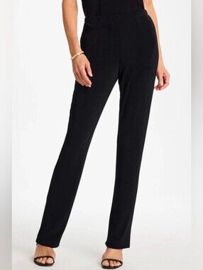 Chico's Travelers  No Tummy Pull On Elastic Slinky Pants Chico's Sz 2P/US 12P